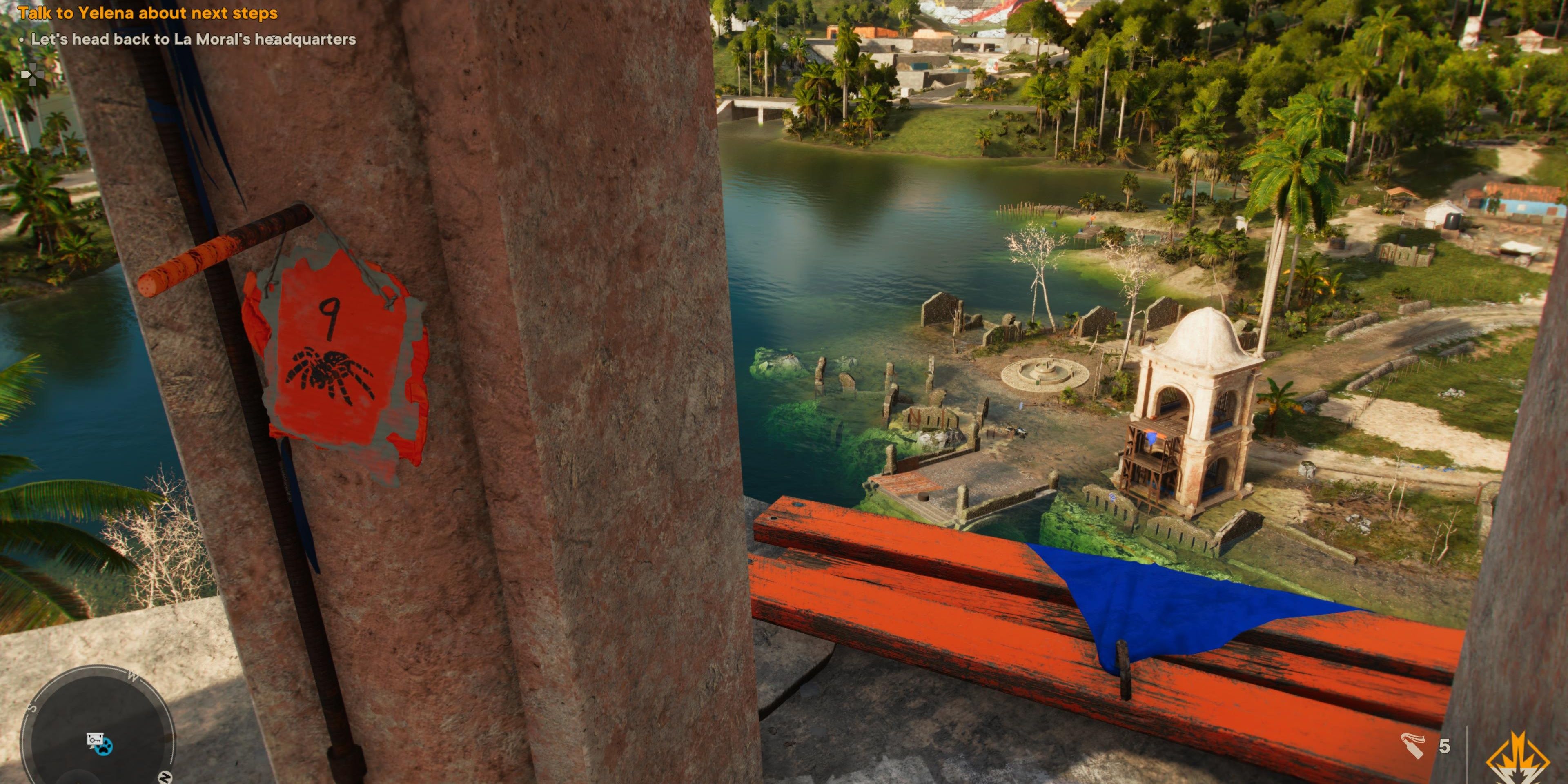 Tarantula chart in Far Cry 6