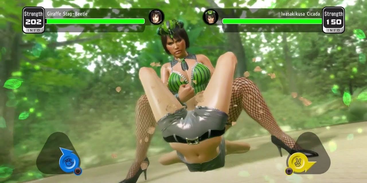 A MesuKing battle in Yakuza Kiwami
