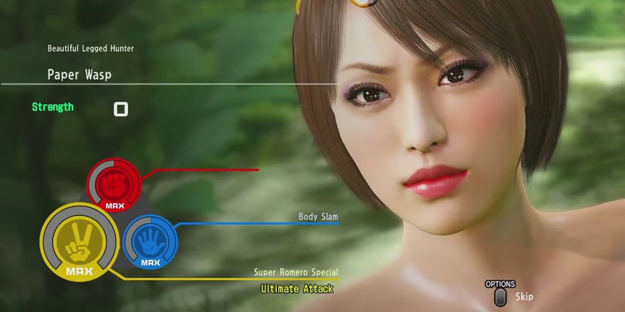 A MesuKing fighter's moves in Yakuza Kiwami