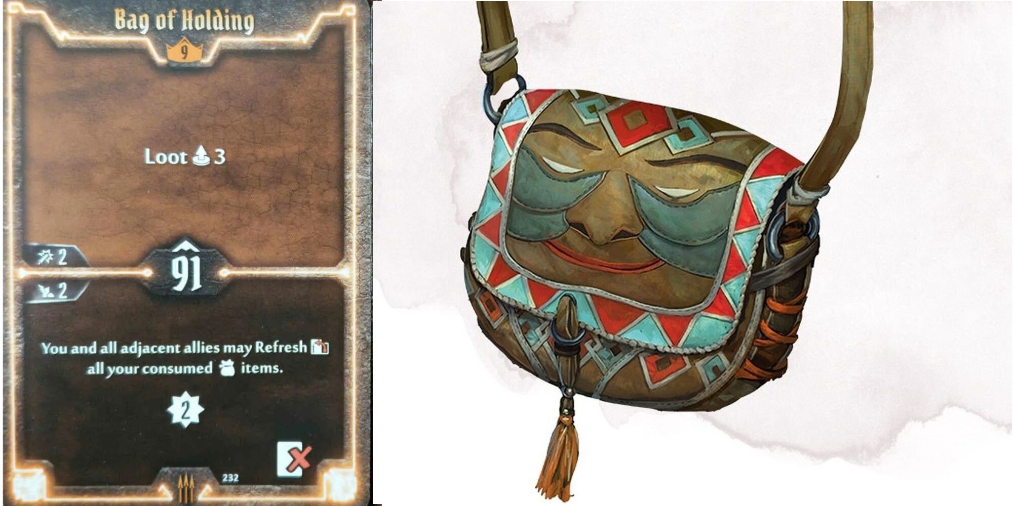 Bag Of Holding Card And The D&D Bag Of Holding