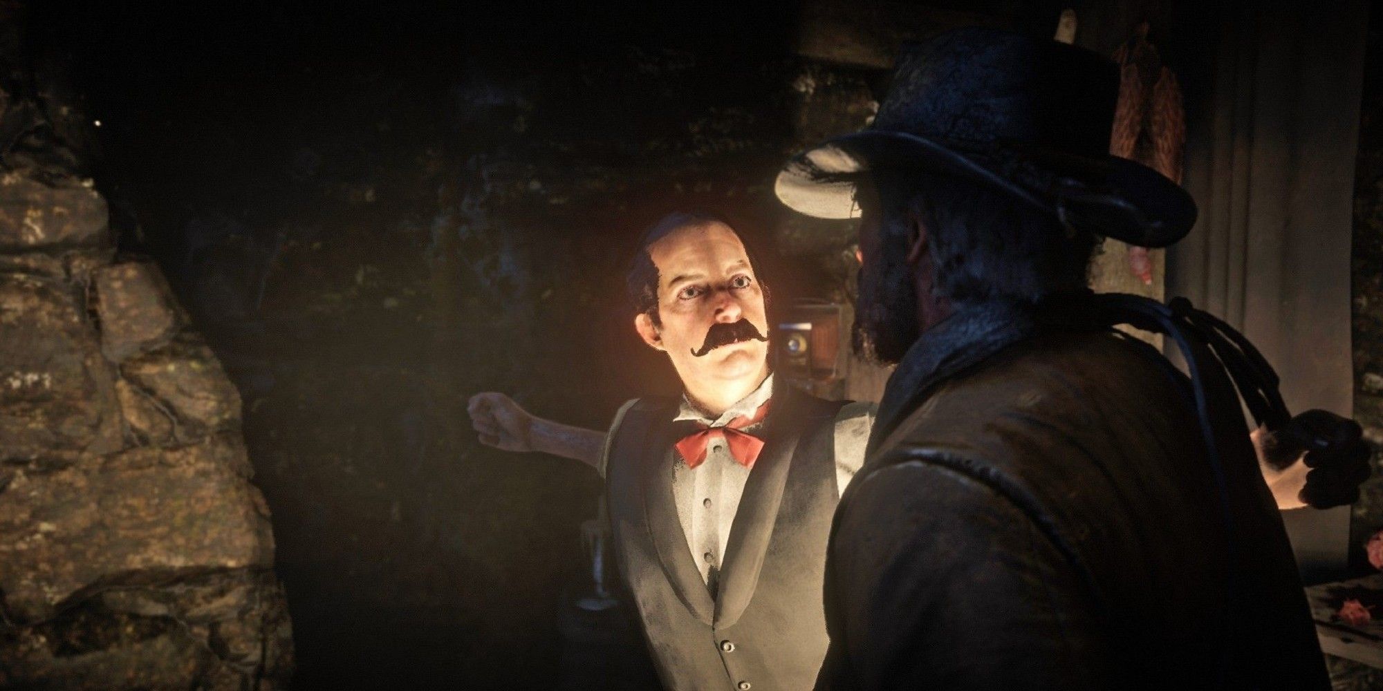 Edmund Lowry Punching Arthur Morgan