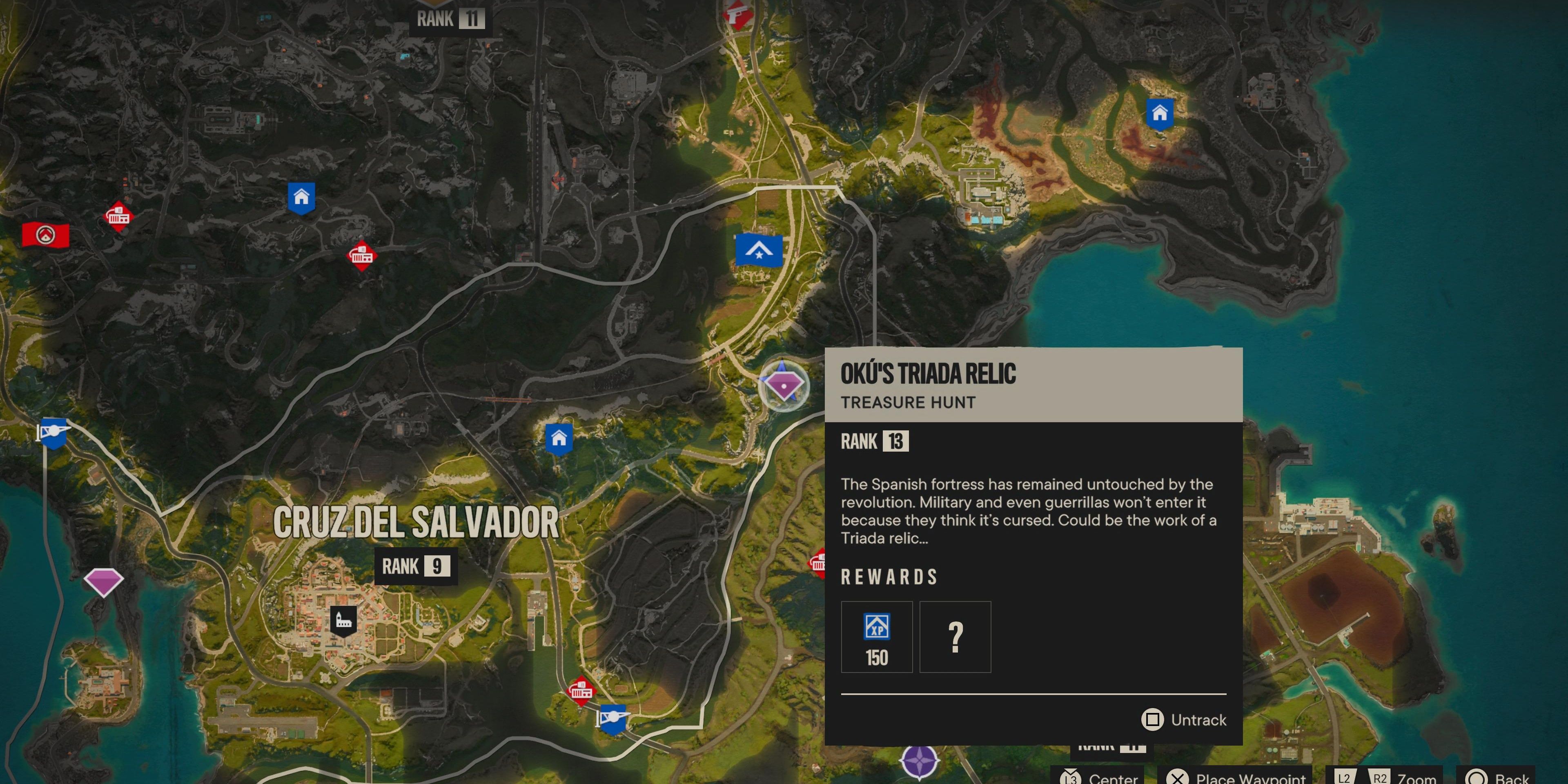 Okú’s Triada Relic location in Far Cry 6