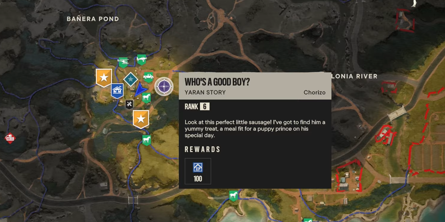 Chorizo question location in Far Cry 6
