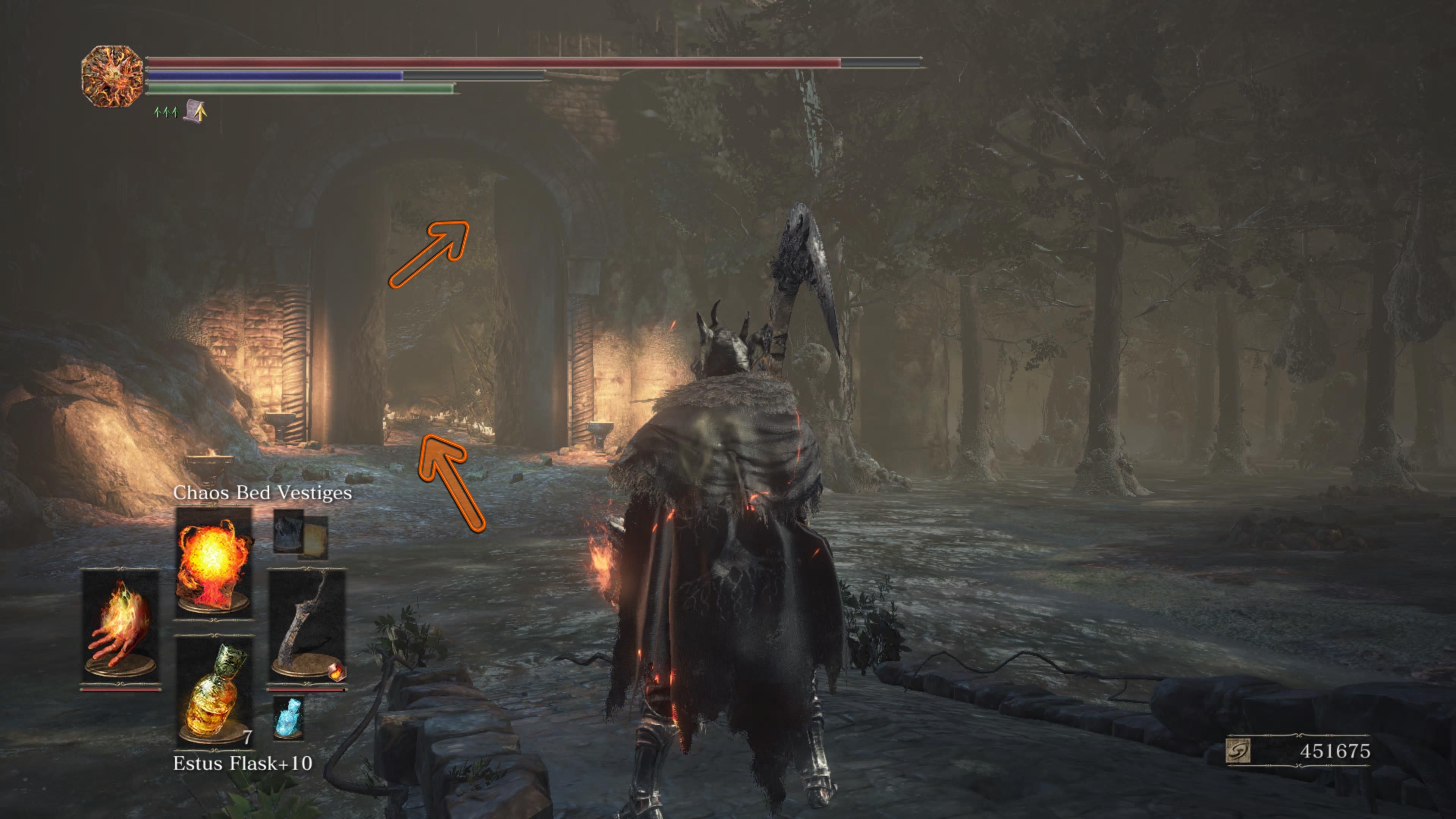 Farron Keep giant stone door to Abyss Watchers