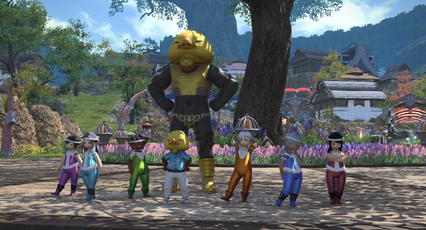 Final Fantasy 14 The Wiggles Bard Band