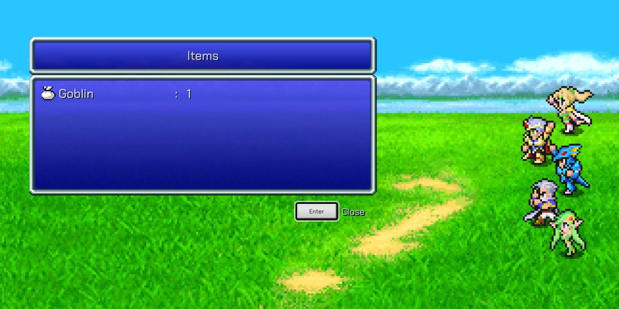 Final Fantasy 4 Pixel Remaster Goblin Drop