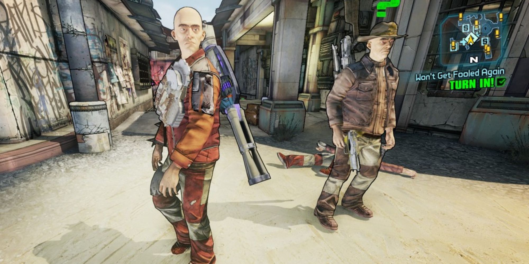 Won't Get Fooled Again Borderlands 2 Official Game Screenshot Turn In Quest