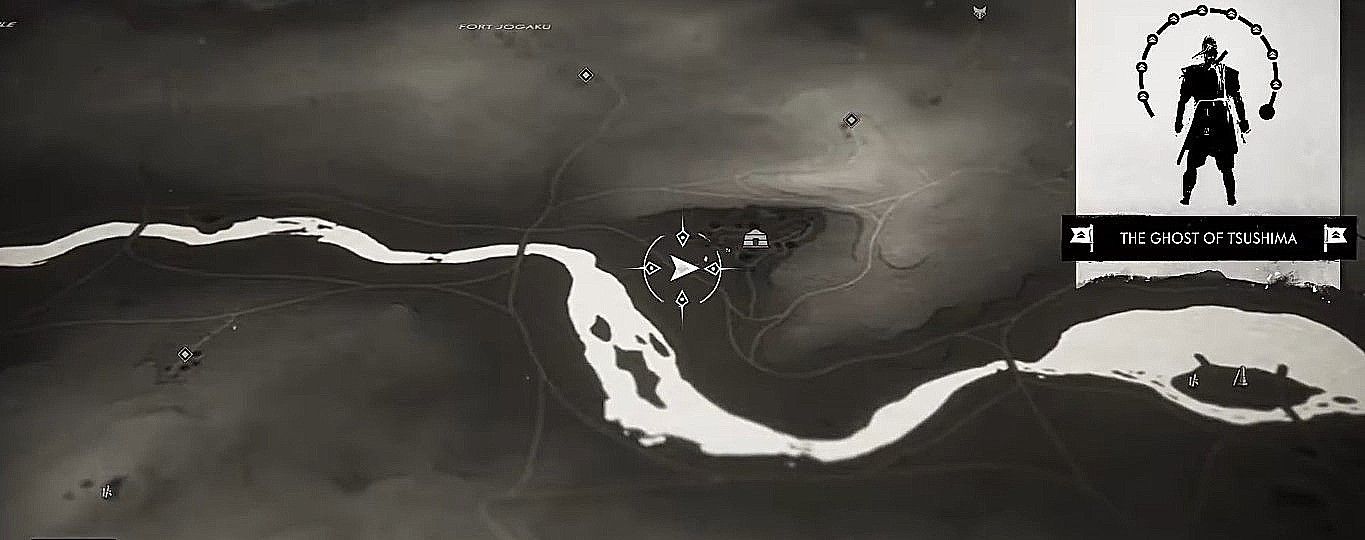 Map of Mongol artifact in General Bartu's Camp