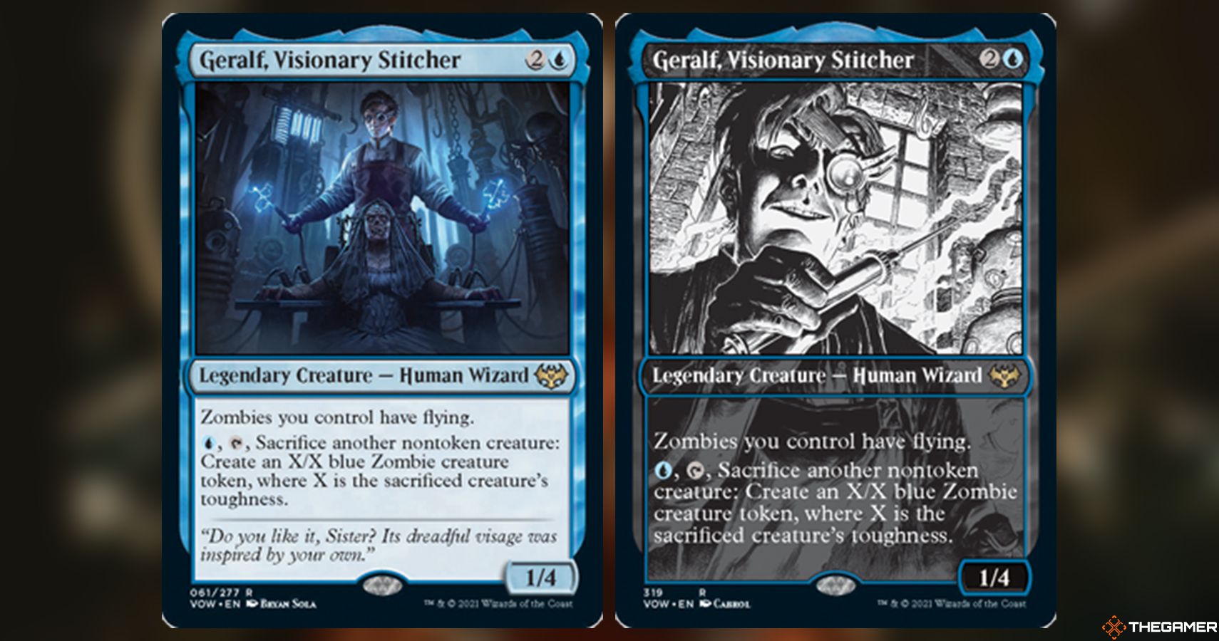 Geralf, Visionary Stitcher