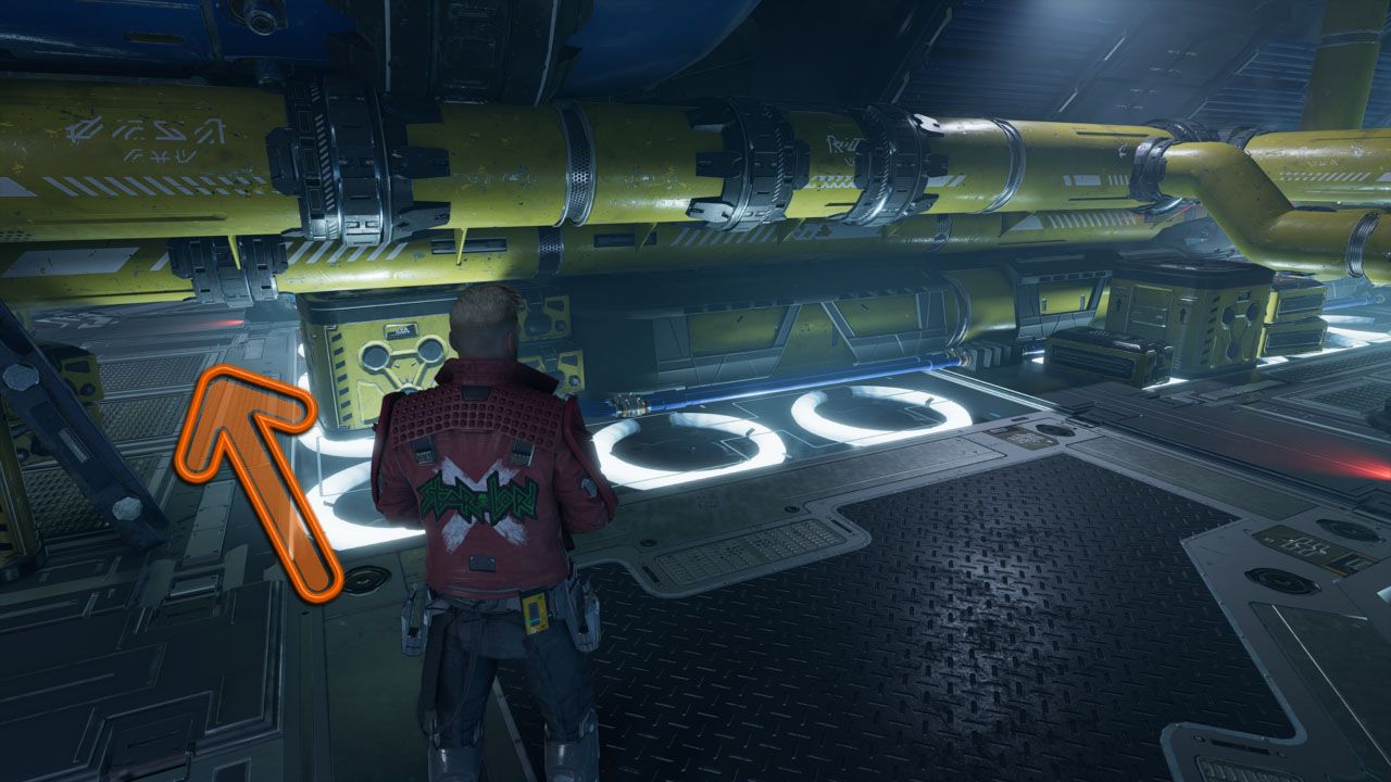 Guardians of the Galaxy Chapter Two secret tunnel