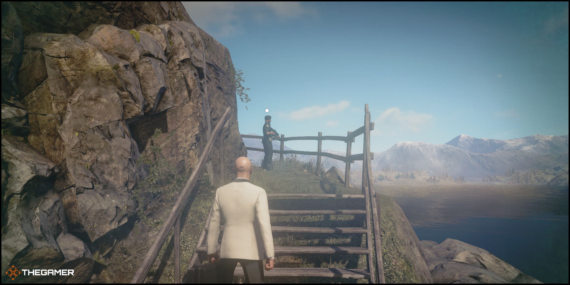 Hitman 3 Envy Contention Guard Lookout