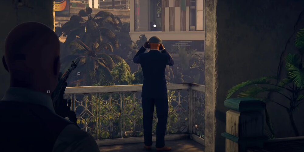 Screenshot From Hitman 2 Sniper Assassin From His Position In Mumbai