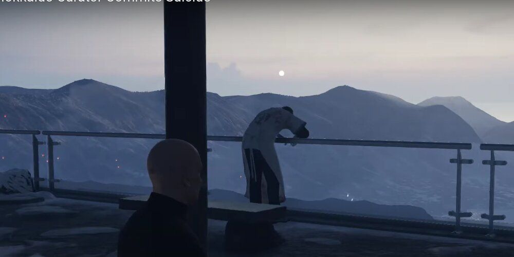A Screenshot Of Gameplay Of A Surgeon In Hitman's Hokkaido Map