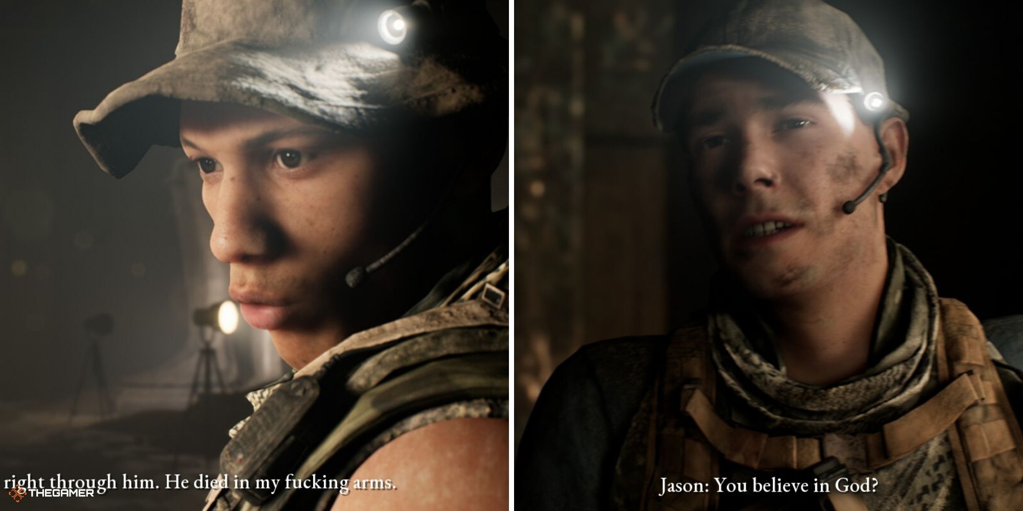 House of Ashes - After The Fall - Nick on left, Jason on right