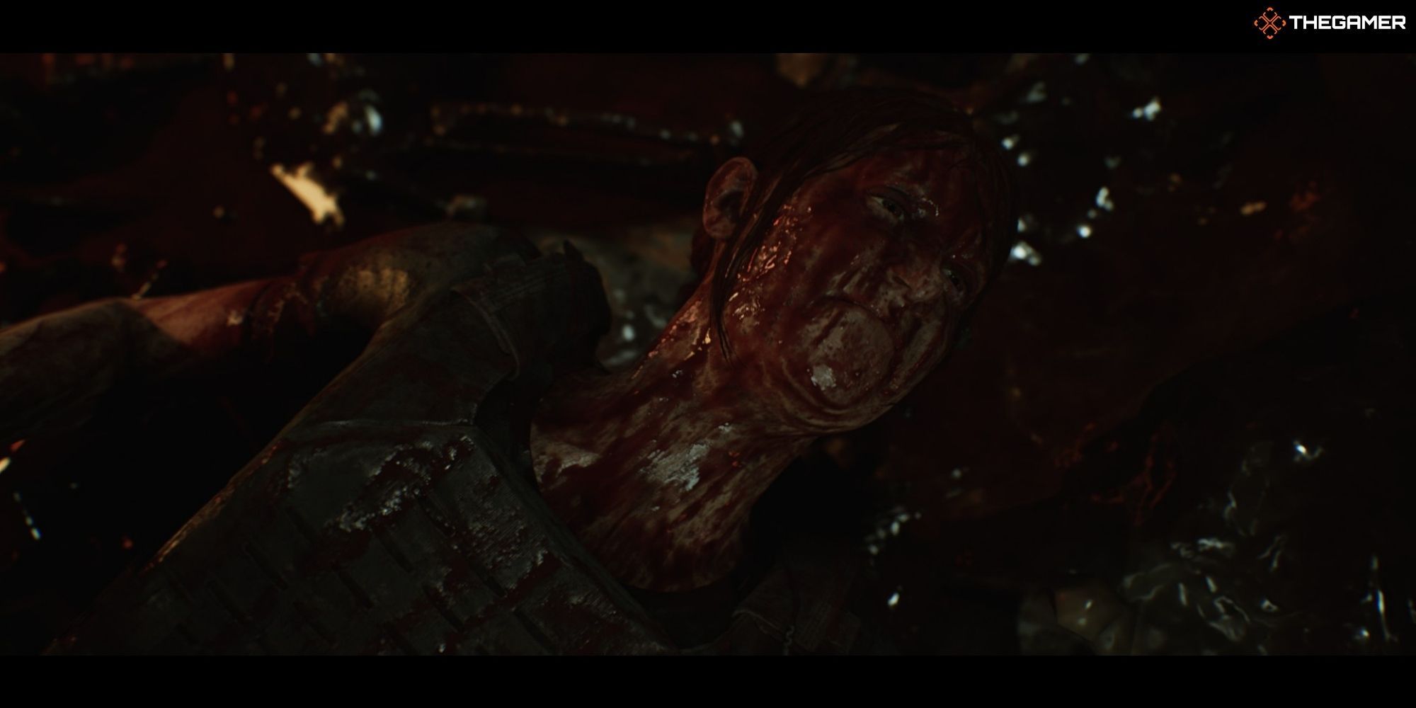 House of Ashes - Bloodbath - Rachel lying in pile of bones