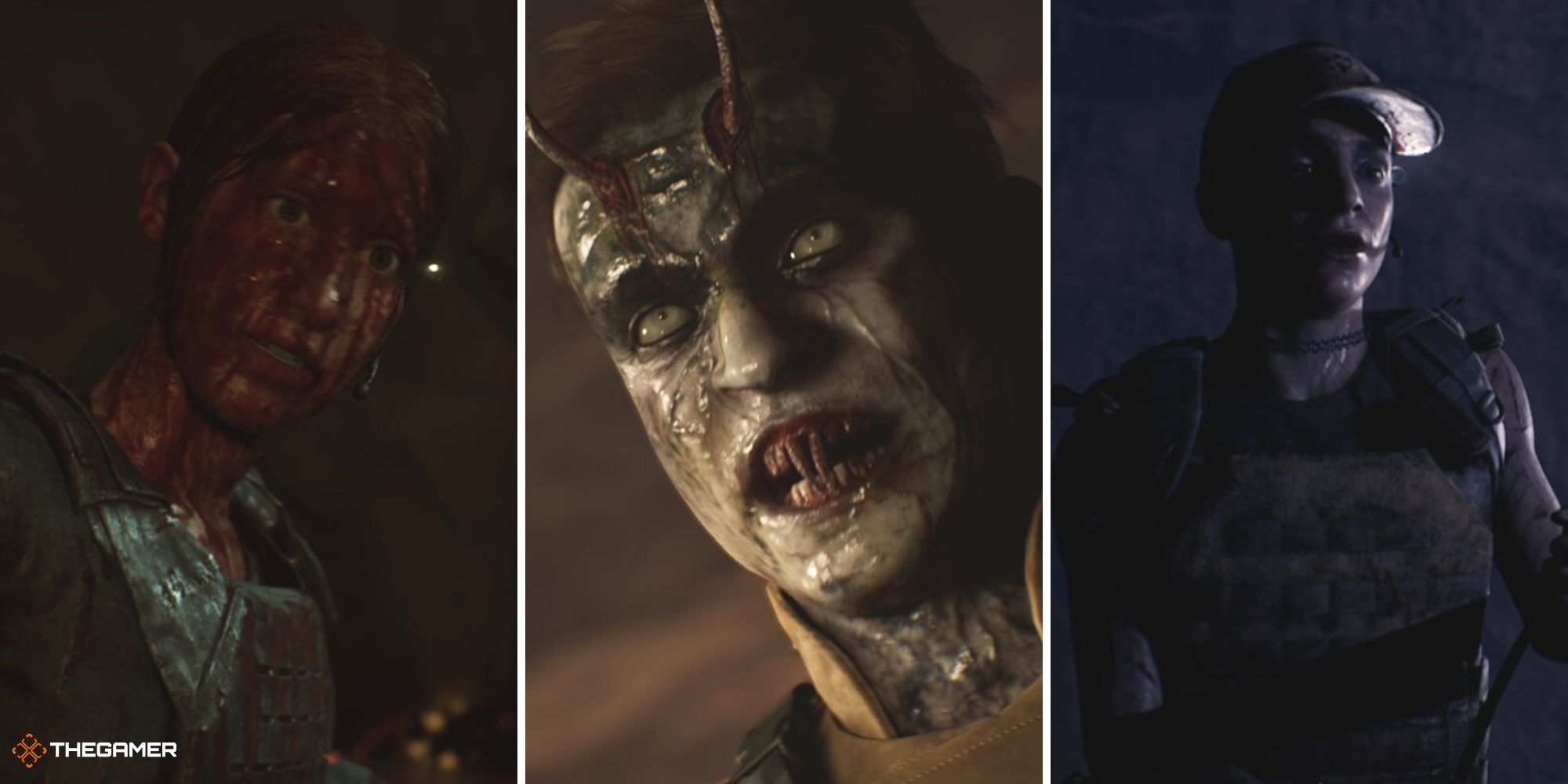 House of Ashes - Bloodbath - Rachel on left, Joey in centre, Clarice on right (1)