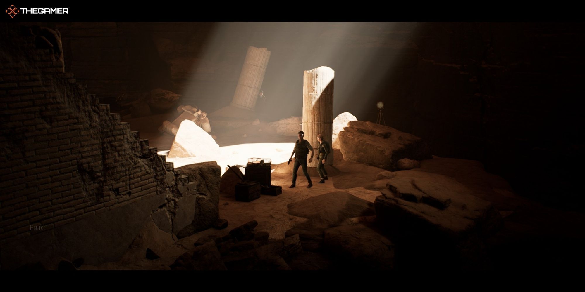 House of Ashes - Breaking Up - Rachel and Eric running from Dar
