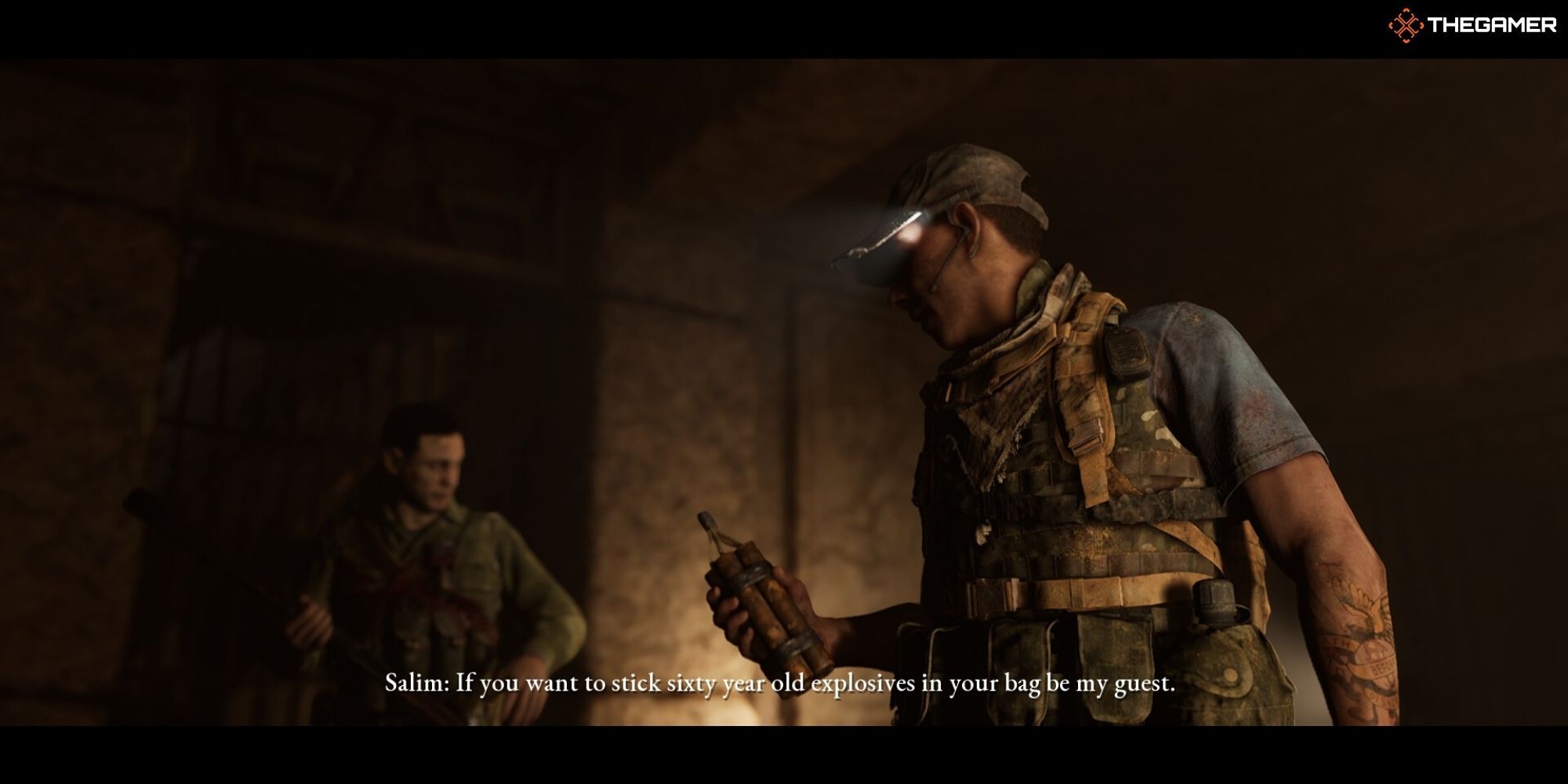 House of Ashes - Enemy of my Enemy - Jason with old explosives