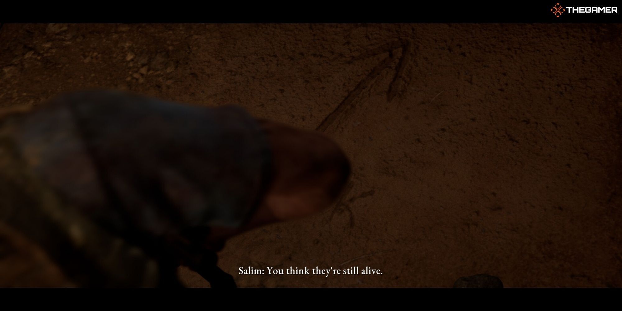 House of Ashes - Enemy of my Enemy - Jason writing in the sand