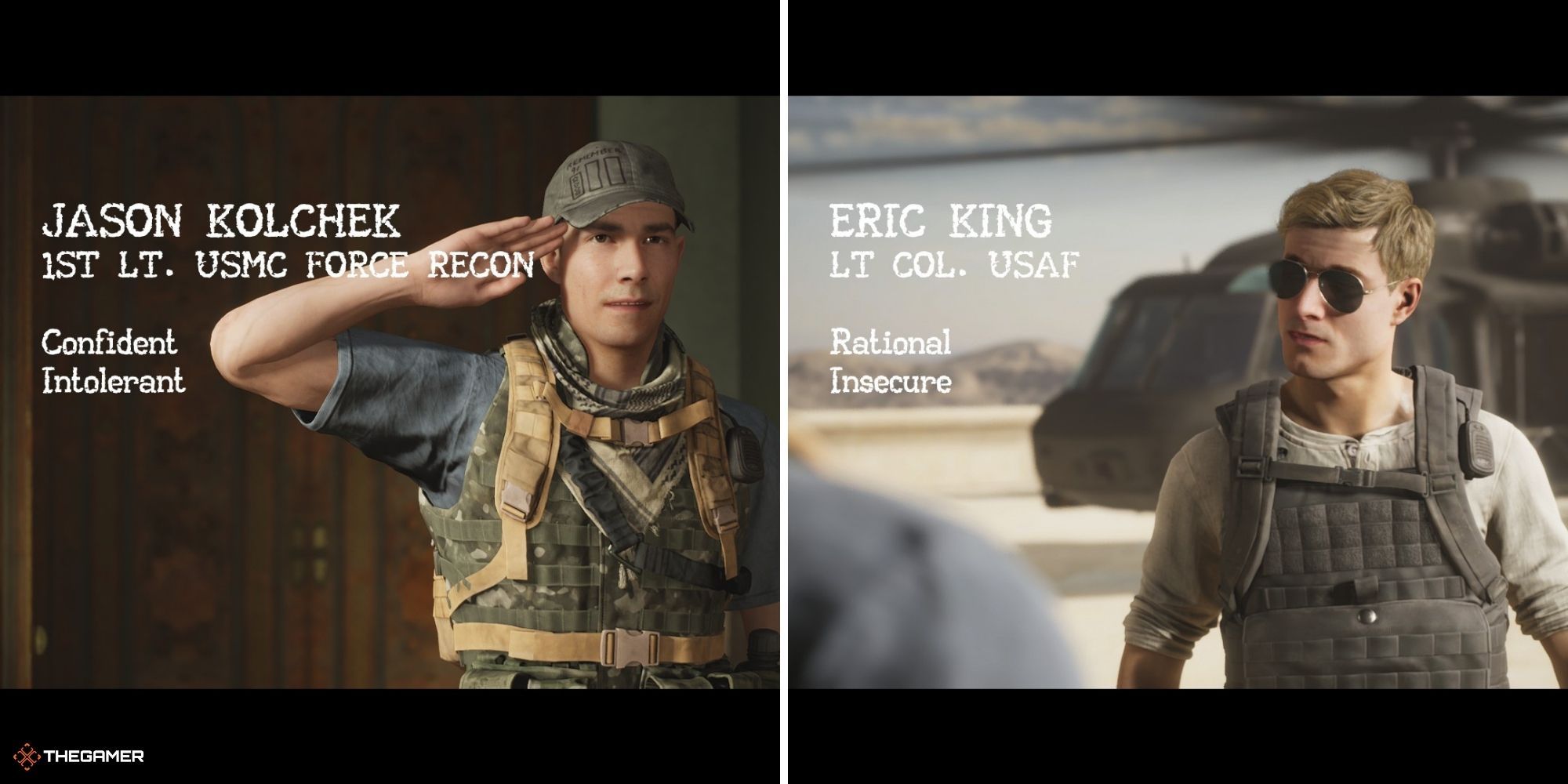House of Ashes - Jason Kolchek on left, Eric King on right