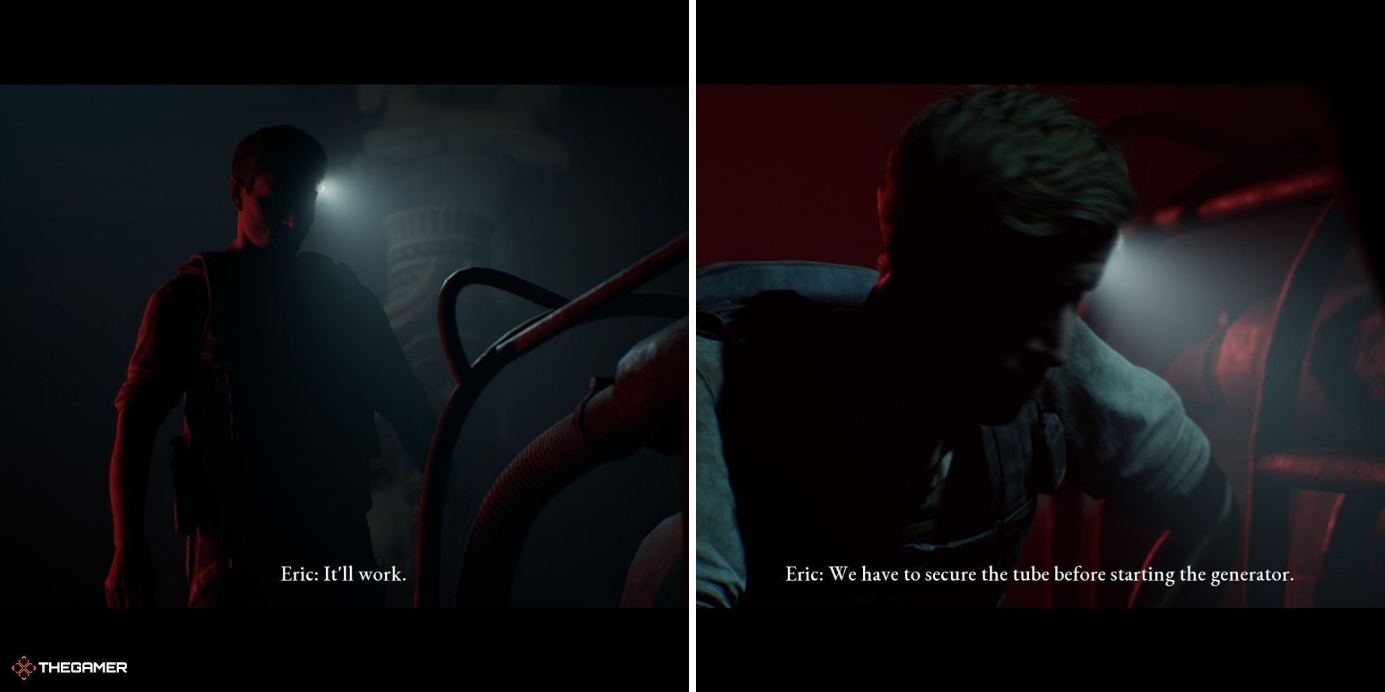 House of Ashes - Pazuzu - Eric working with the generator