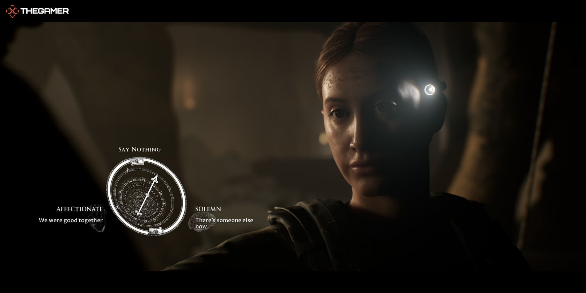 House of Ashes - Pazuzu - Rachel next to a decision wheel (6)