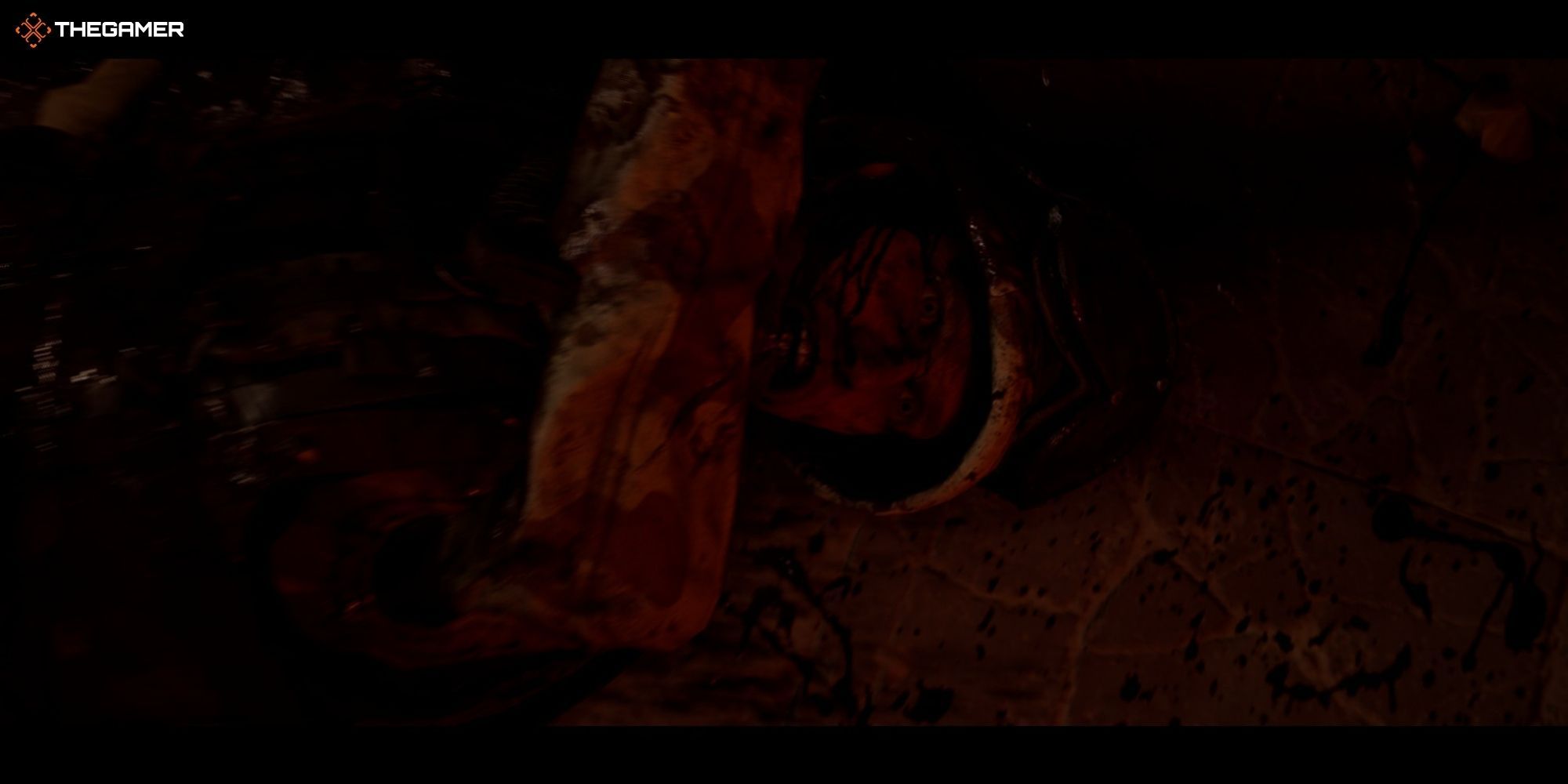 House of Ashes - Pazuzu - Salim examining a dead marine