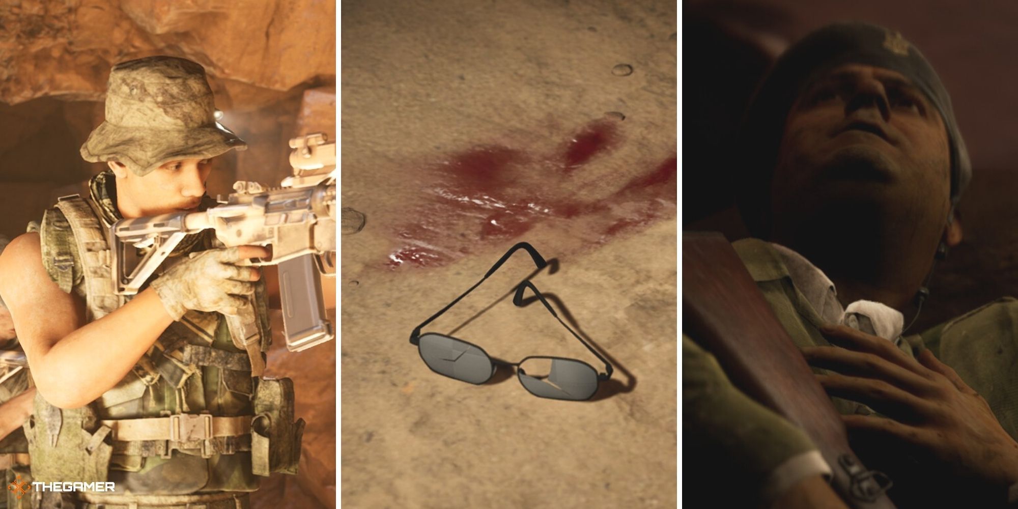 House of Ashes - Slayer - Nick on left, Dar on right, Joey's glasses in centre