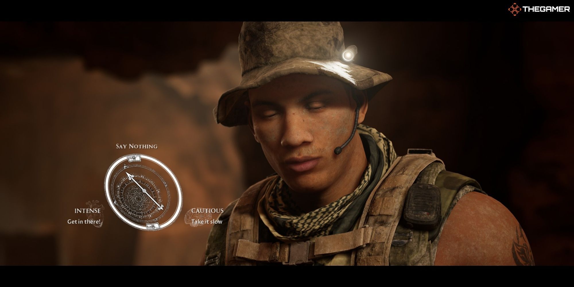 House of Ashes - Slayer - Nick with a decision wheel
