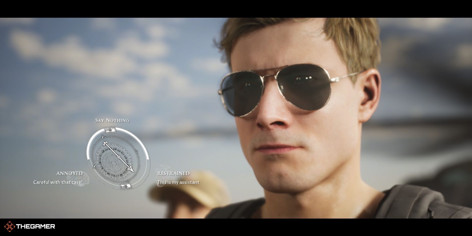 House of Ashes - The Raid - Erik King next to decision wheel (1)
