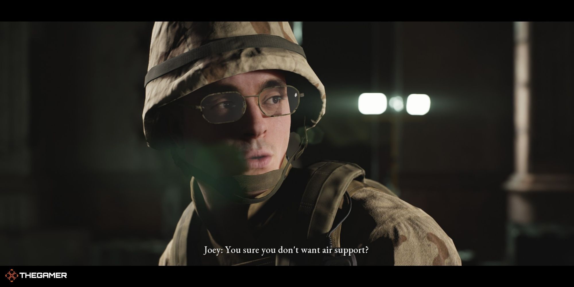 House of Ashes - The Raid - Joey discussing air support