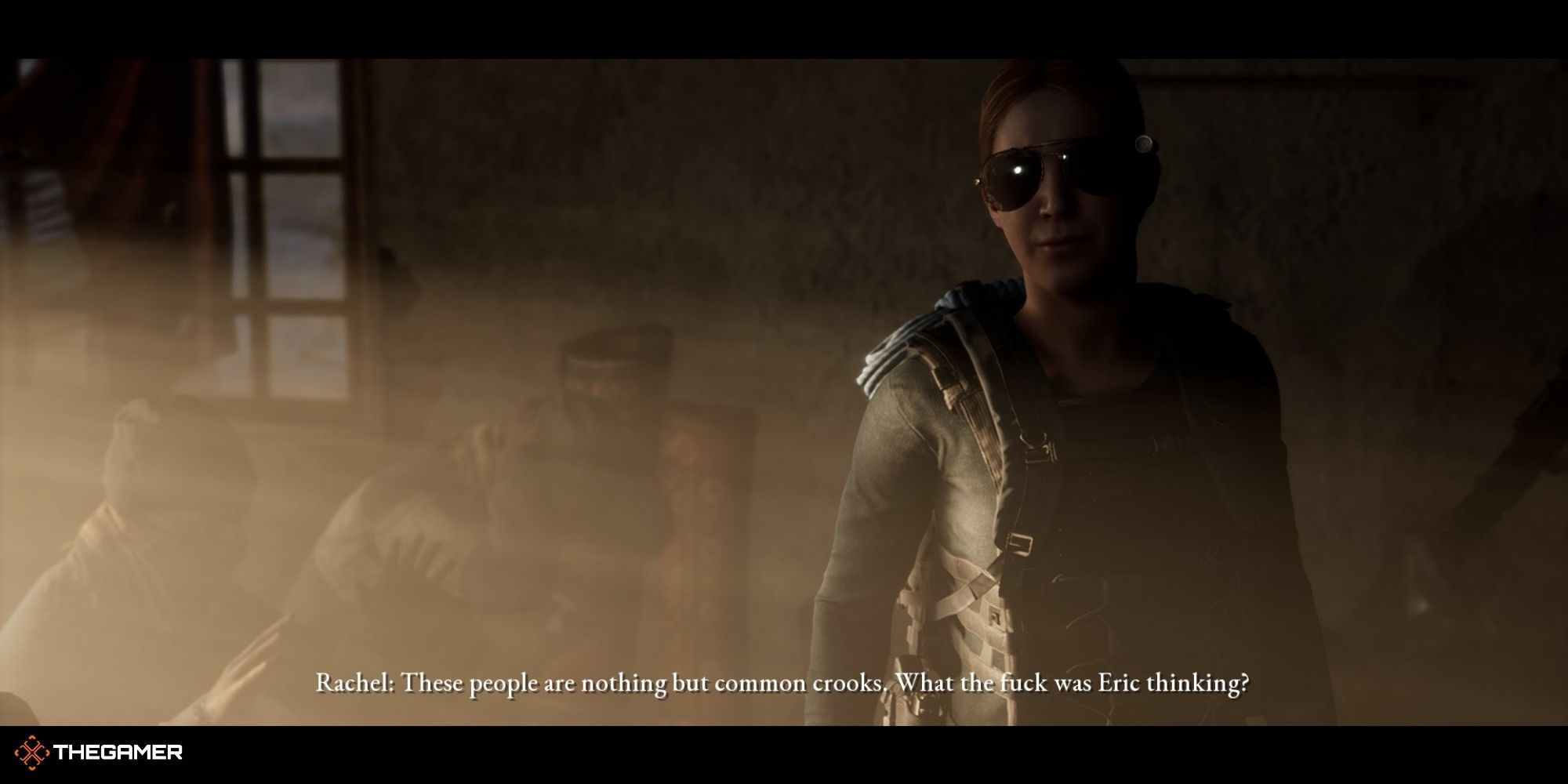 House of Ashes - The Raid - Rachel talking to Iraqi Men
