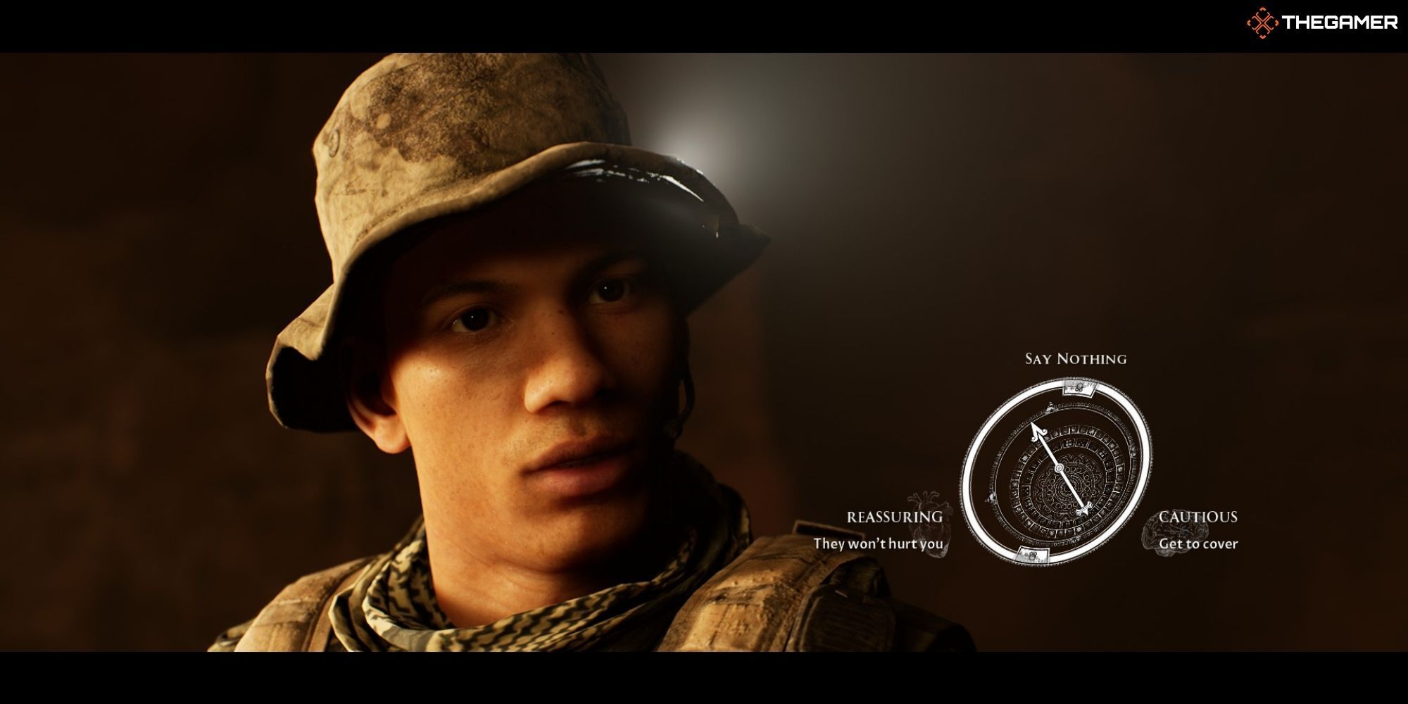 House of Ashes - The Truce - Nick with decision wheel