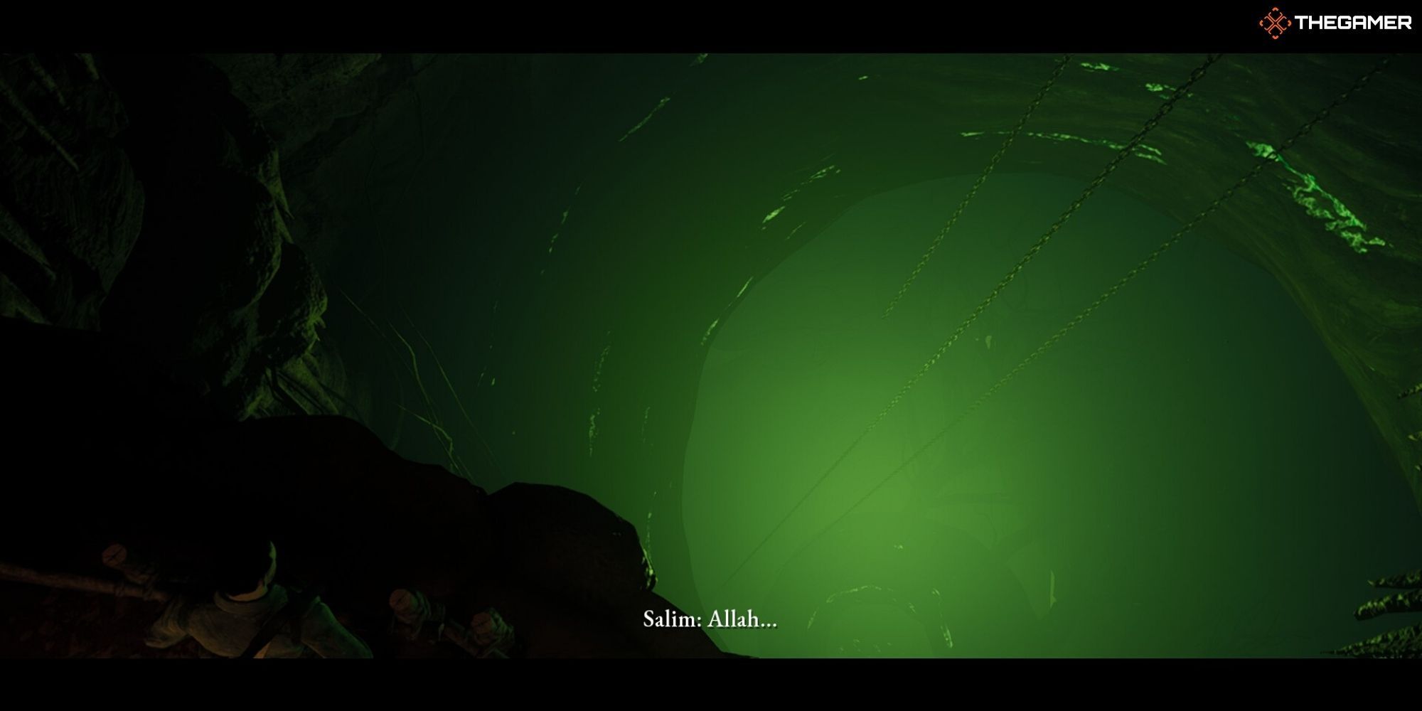 House of Ashes - The Well - Salim looking into the Well