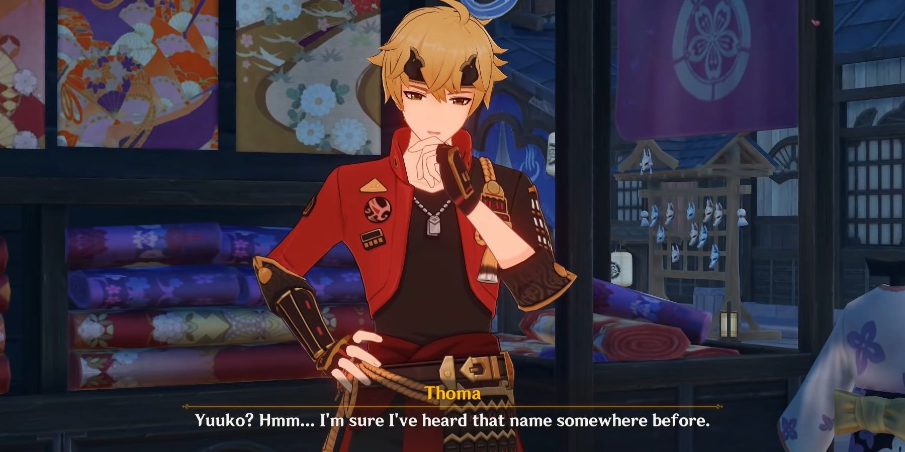 Thoma promoting his housekeeping class