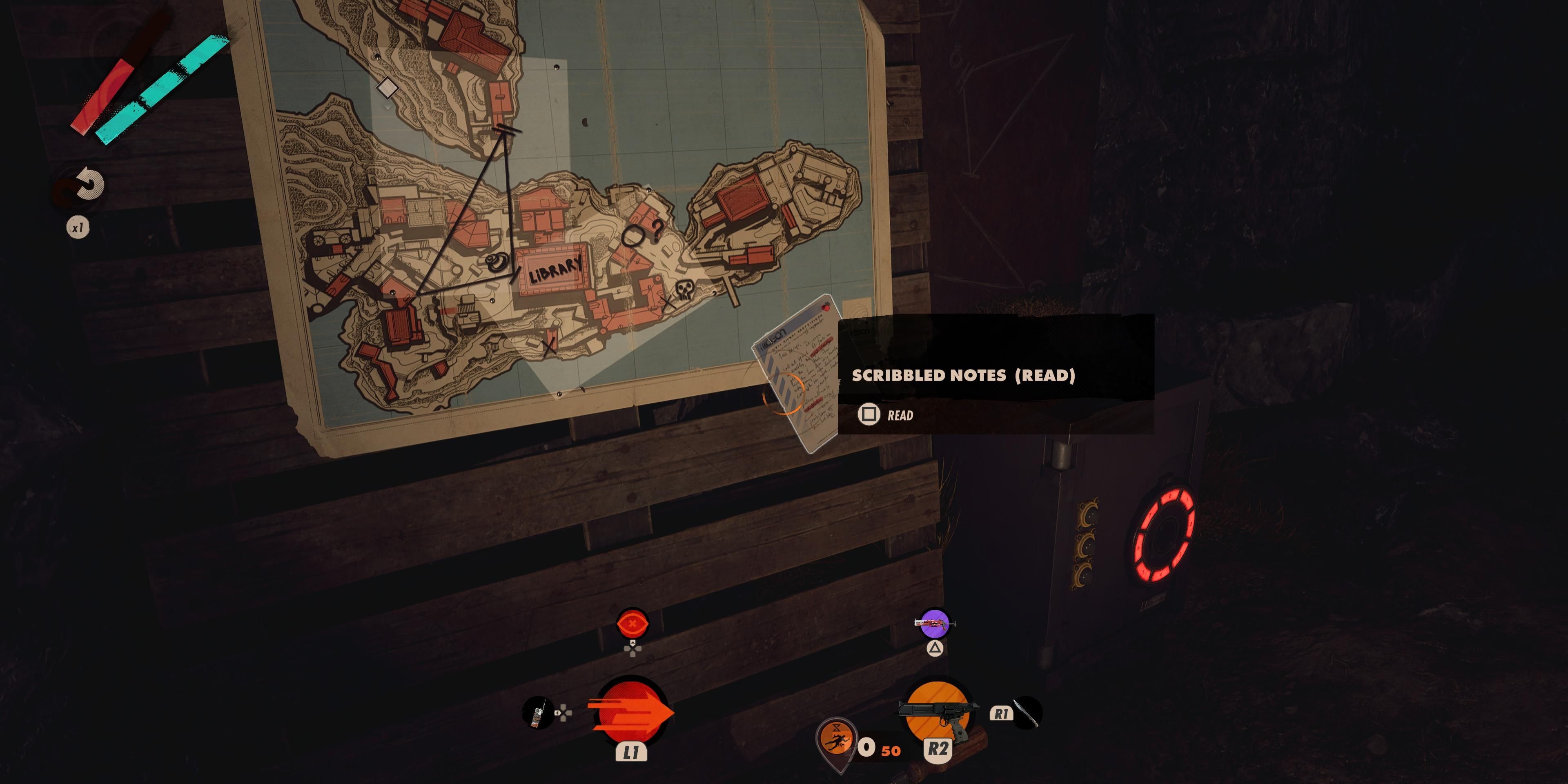The Safe under Alekis' mansion