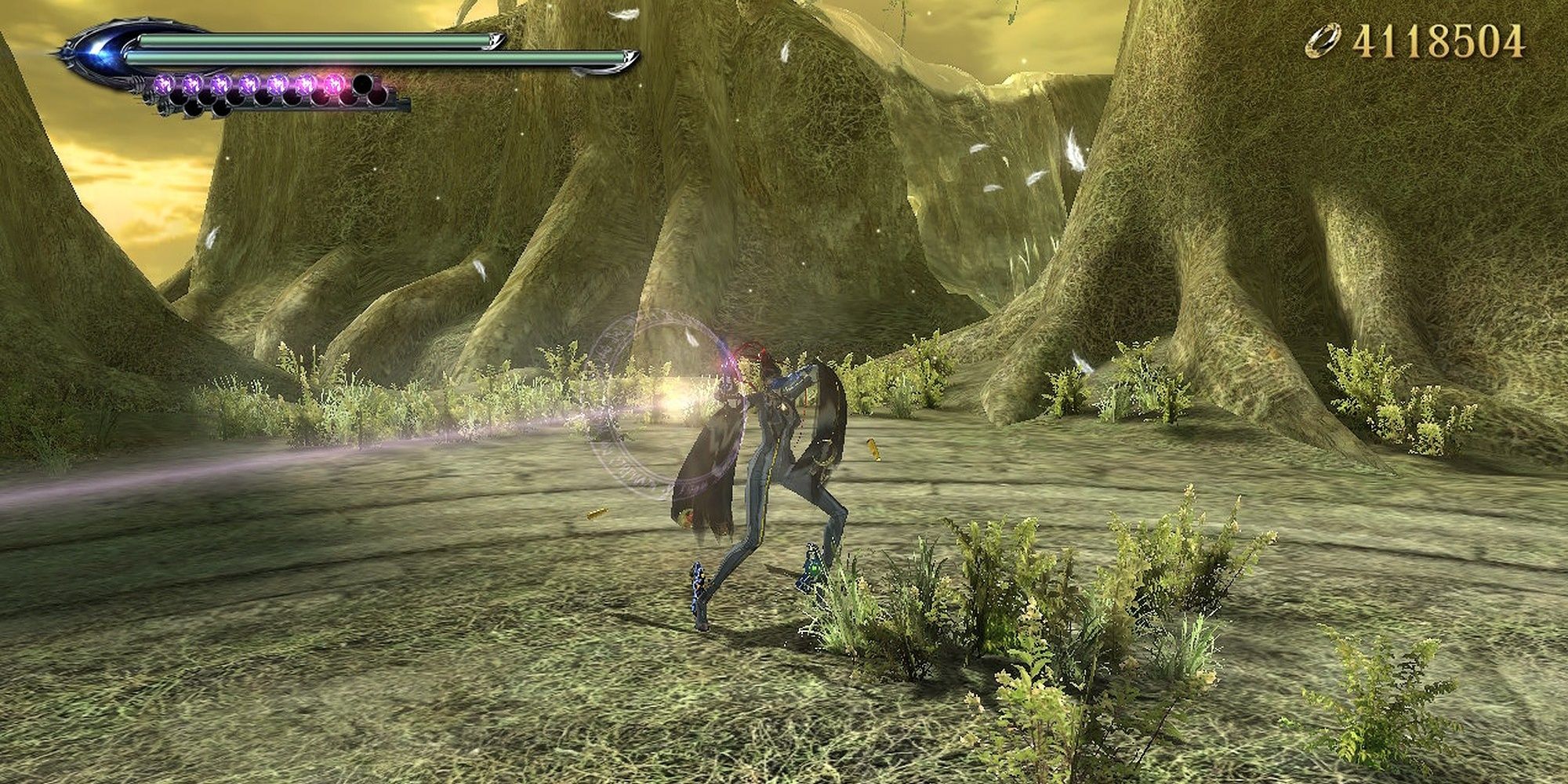 Bayonetta using Bullet Climax in Bayonetta 2