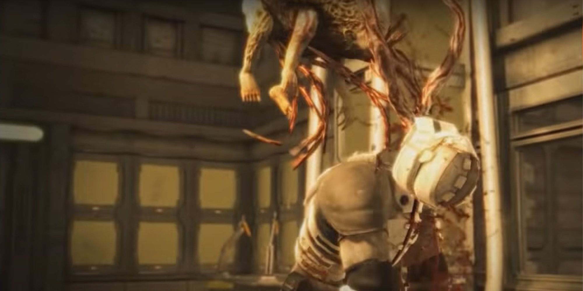 Isaac Dies To Crawler in Dead Space