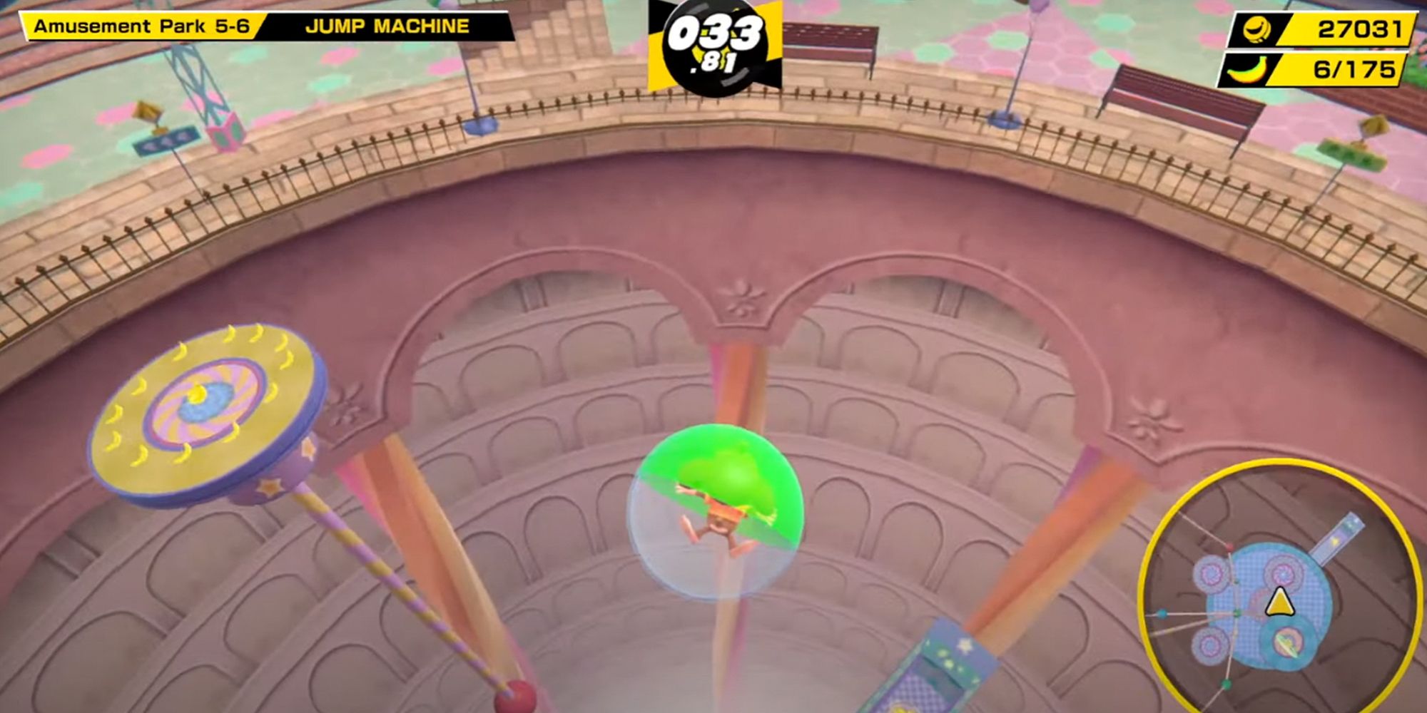 Super Monkey Ball Banana Mania. Jump Machine Stage. 