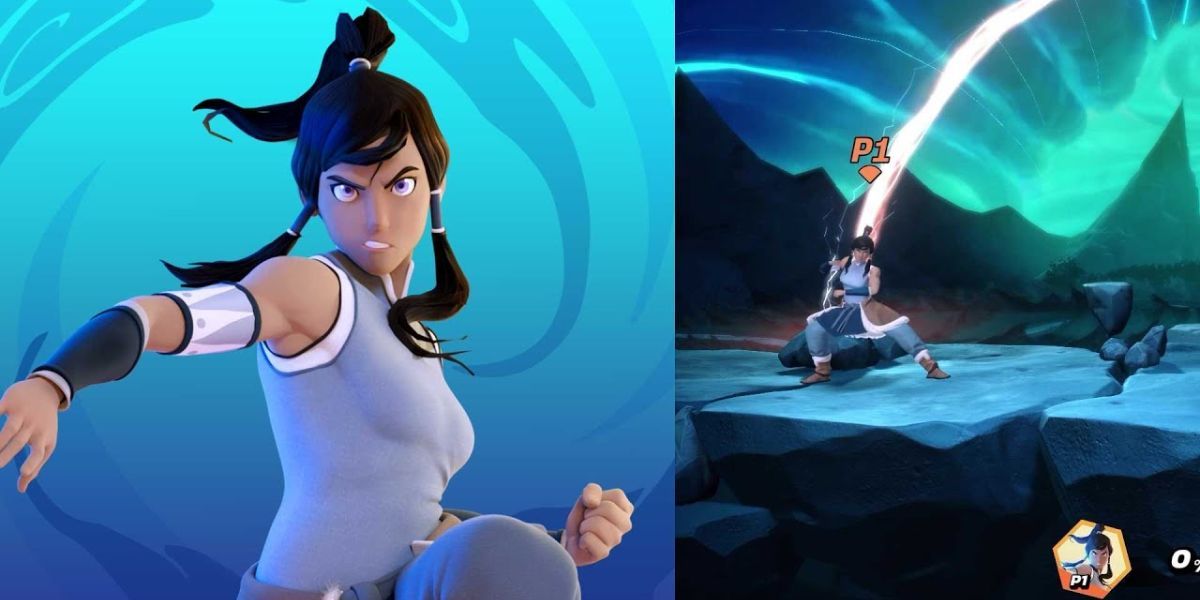 Korra in Nickelodeon All-Star Brawl