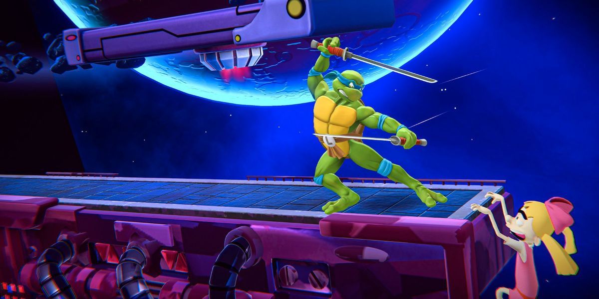 Leonardo in Nickelodeon All-Star Brawl
