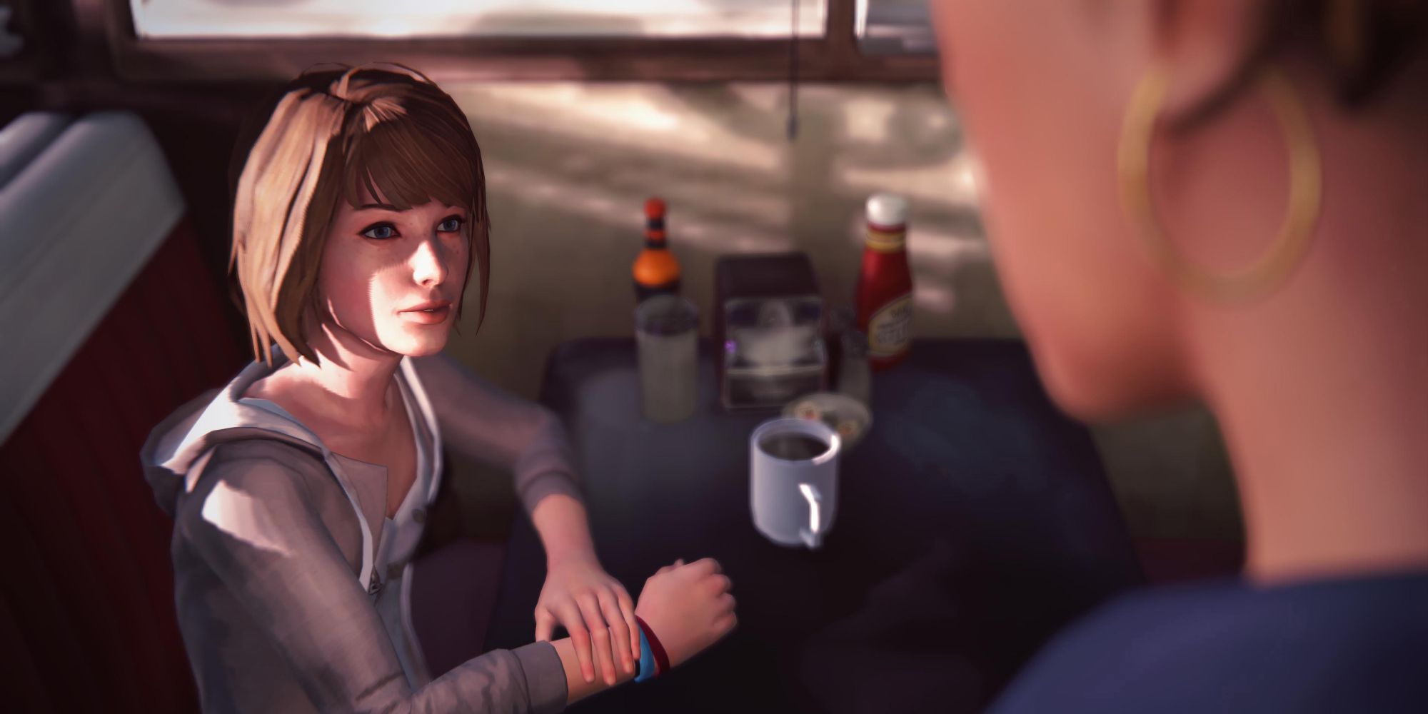 Life Is Strange screenshot of Max In the diner.