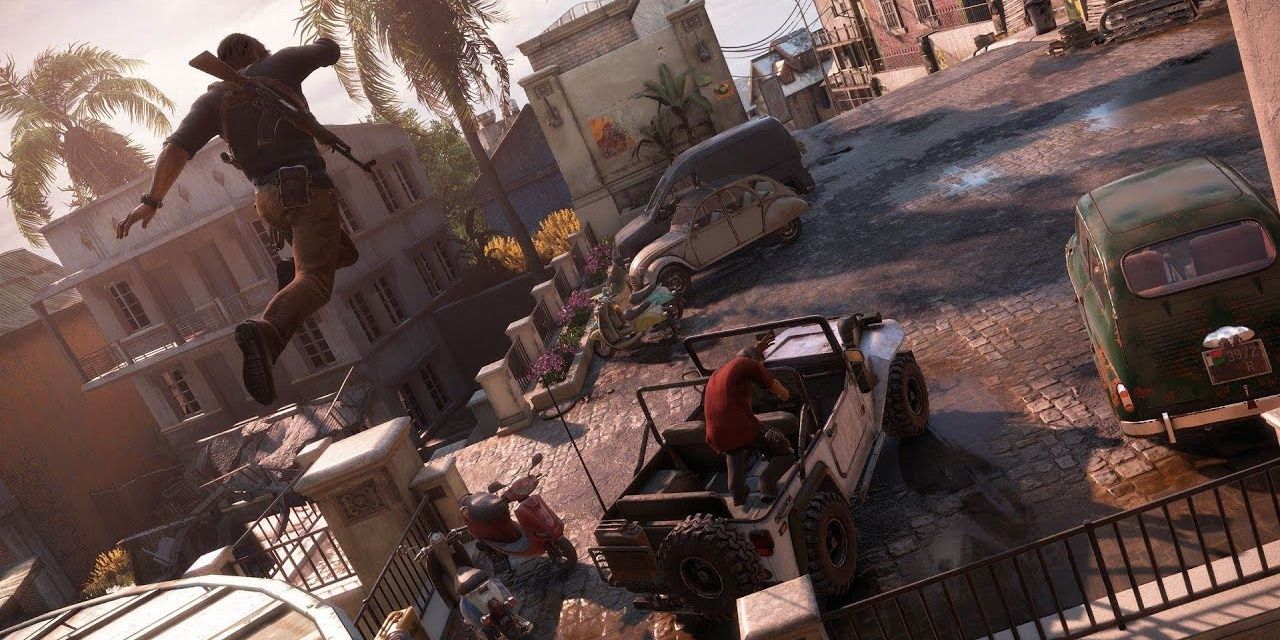 Madagascar Car Chase from Uncharted 4