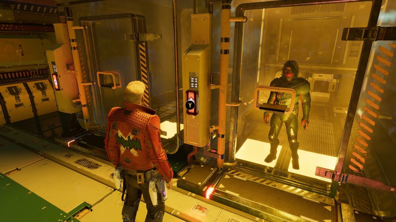 Marvel's Guardians of the Galaxy Nova Corps Prisoner in Chapter Five