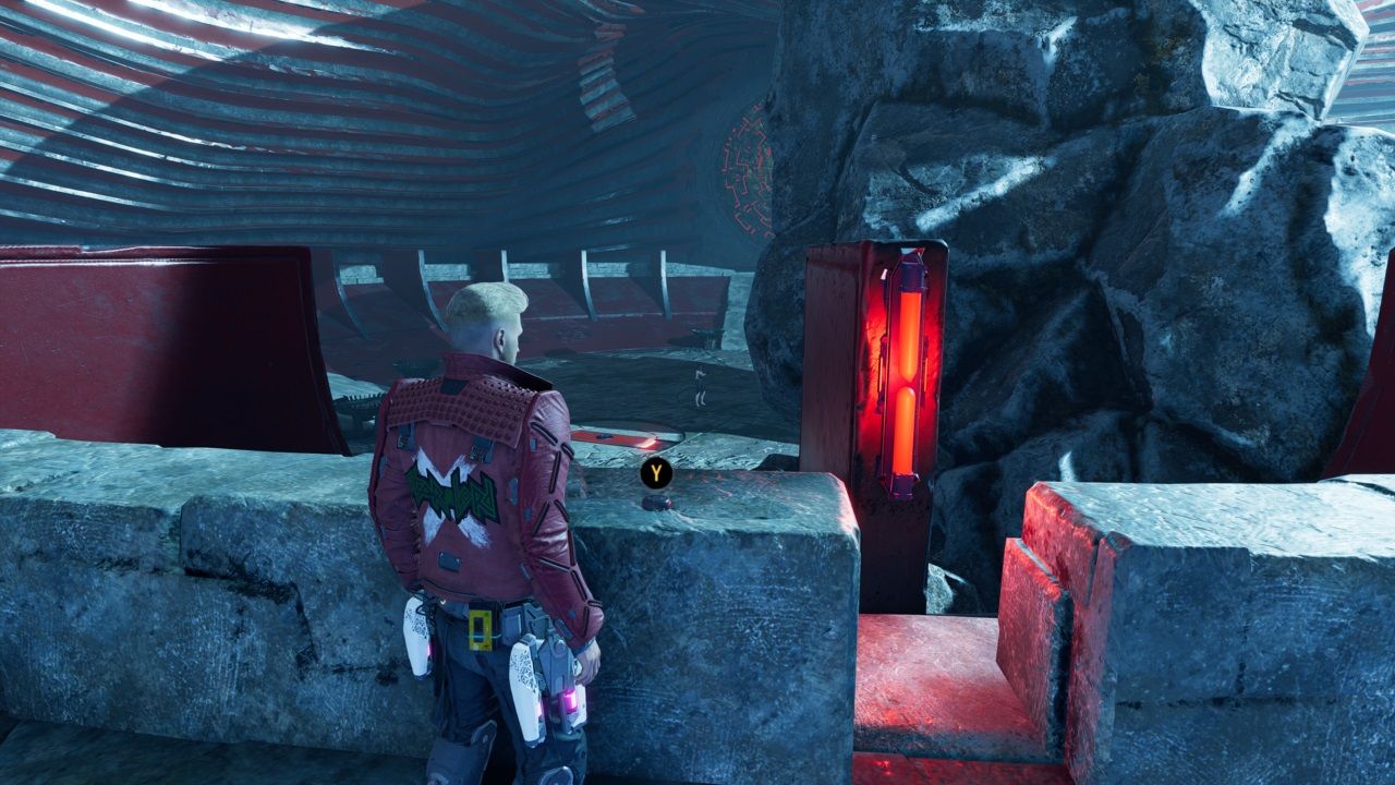 Marvel's Guardians of the Galaxy archive in Lady Hellbender's Throne Room