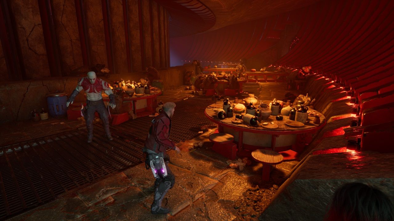 Marvel's Guardians of the Galaxy stealth section in chapter four