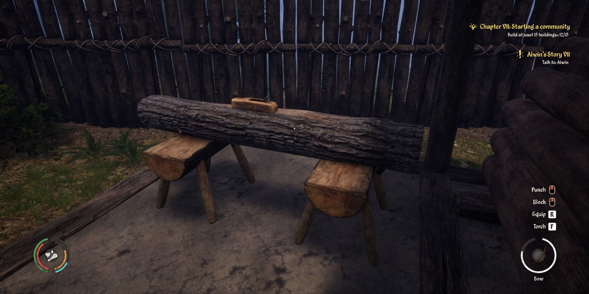 Medieval Dynasty woodshed