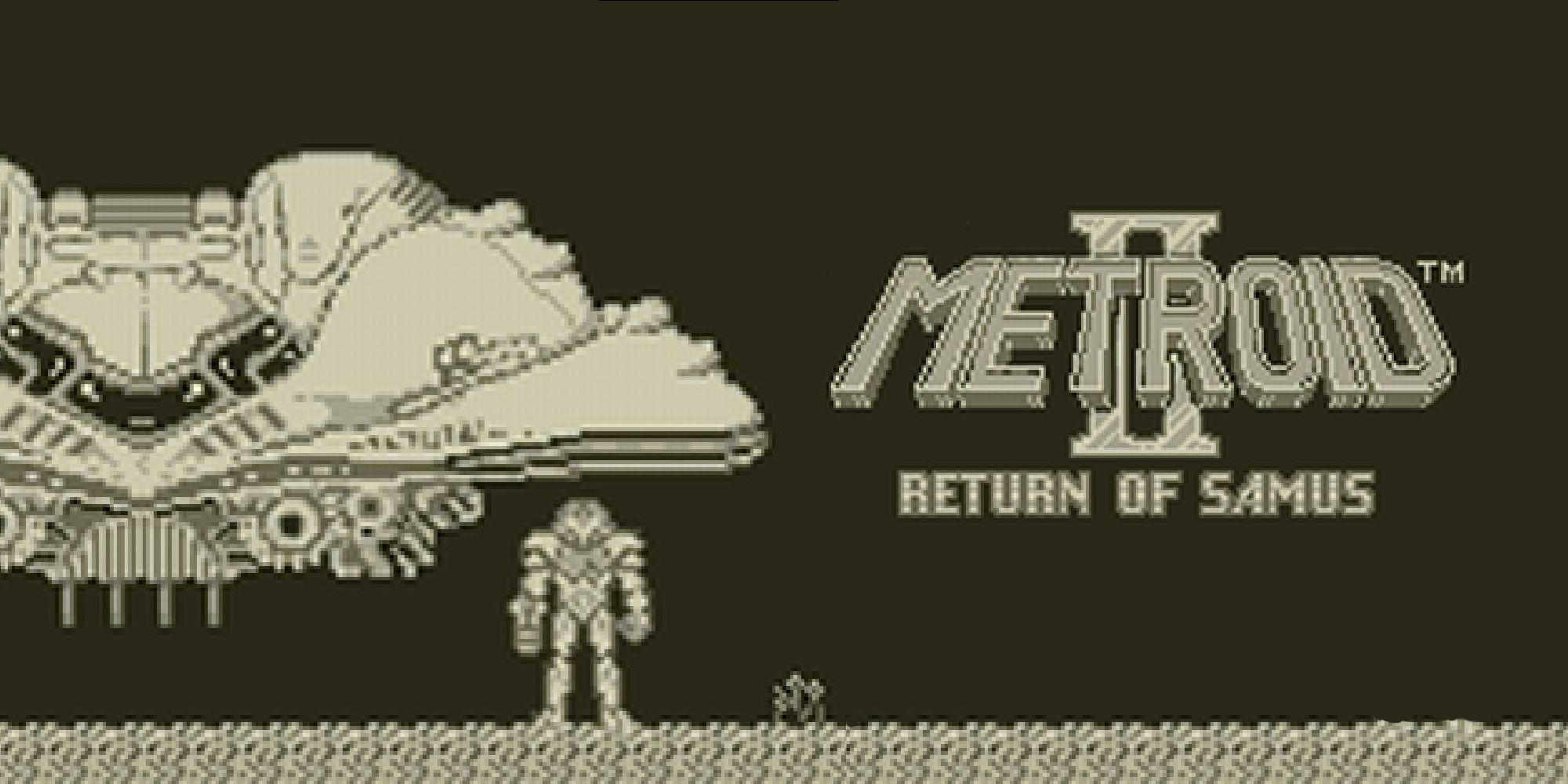 Metroid 2: Return Of Samus Title Screen
