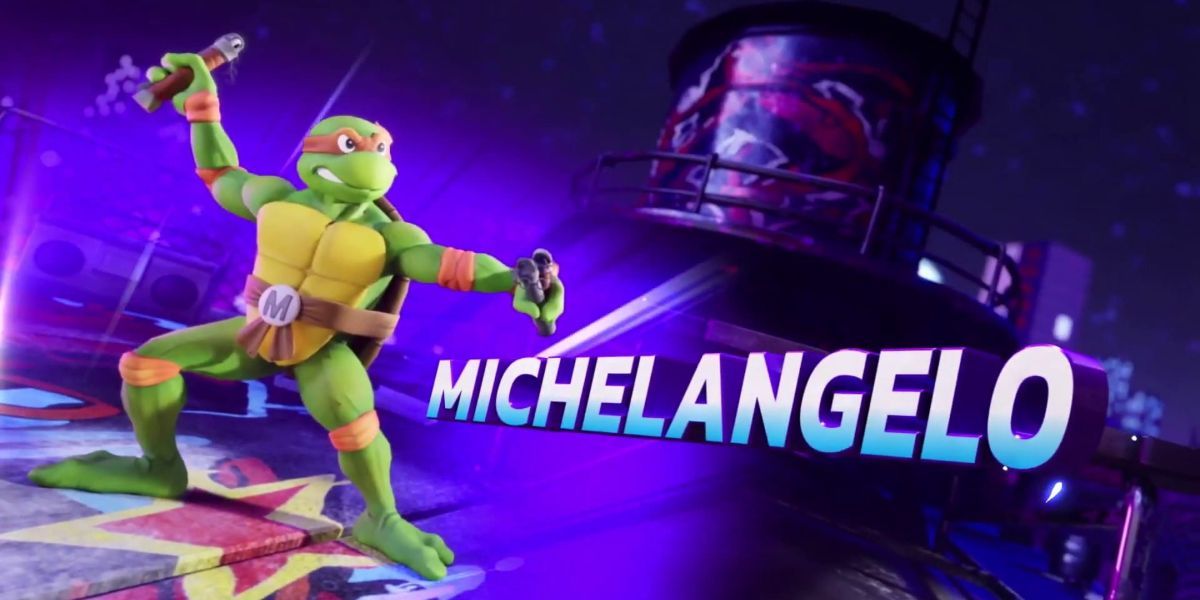 Mikey in Nickelodeon All-Star Brawl