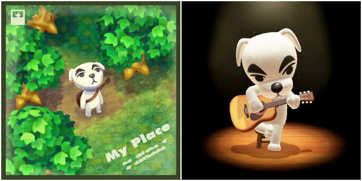 Animal Crossing New Horizons My Place and K.K. Slider